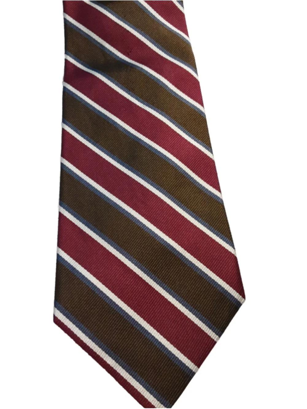 BROOKS BROS Two 2 Classic Red SILK TIES Seals-Italy  Rep Stripe-England